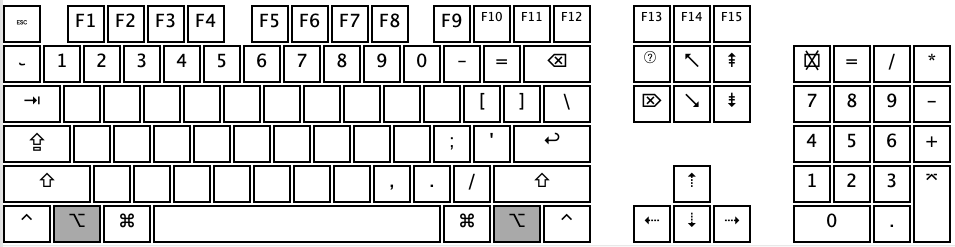armenian keyboard layout for option